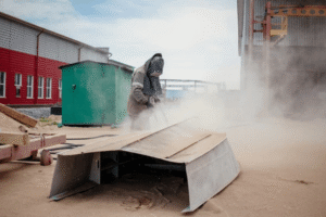 Heavy Machinery Sandblasting Miles