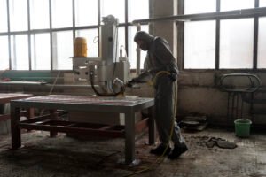 Heavy Machinery Sandblasting Roma